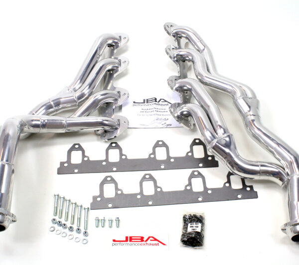 JBA 67-70 Ford Mustang 390-428 FE 1-3/4in-2-1/2in Primary Silver Ctd Tri Y Header