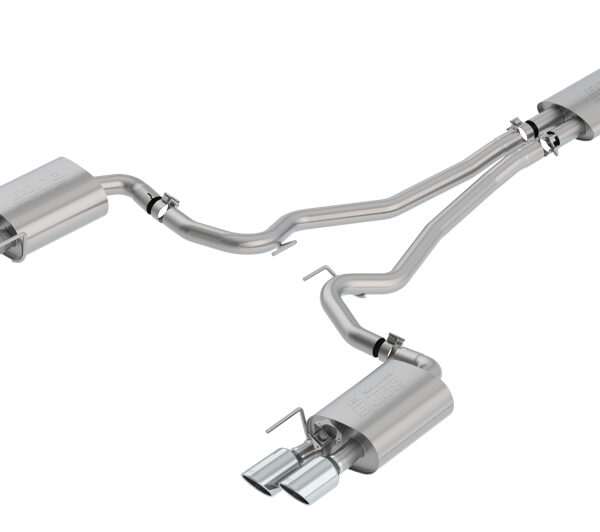 Borla 2018-2022 Ford Mustang GT Cat-Back Exhaust System Touring- Rolled Polished Tips