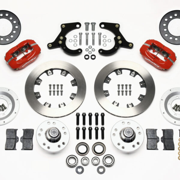 Wilwood Forged Dynalite Front Kit 11.75in Red 59-64 Chevy Impala / 63-64 Corvette