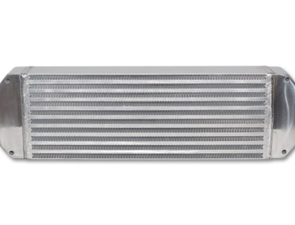 Vibrant Air-to-Air IC Assy complete w/ end tanks core size 18in Wx6.5in Hx3.25in thick 2.5in in/out