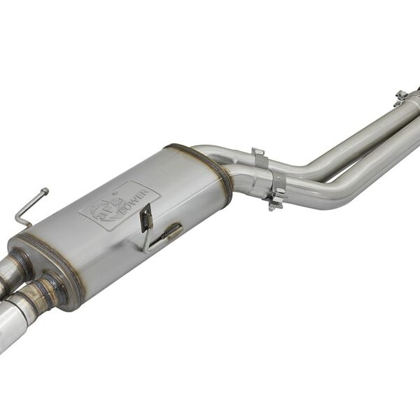 aFe MACHForce XP Exhausts 2.5in SS Cat-Back w/ Polished Tips 96-99 BMW M3 L6 3.2L