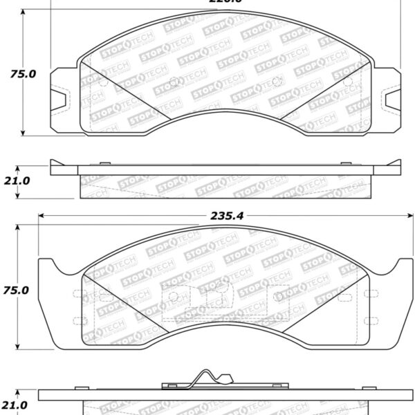 StopTech Street Brake Pads