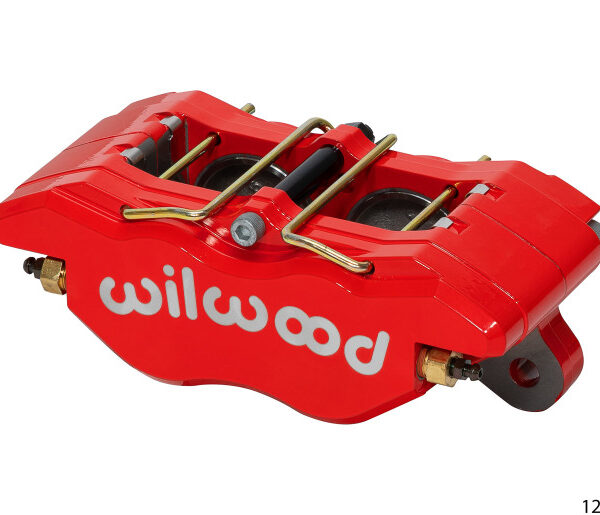 Wilwood Caliper - Off-Road Dynapro Narrow 5.25in Mount - 1.75/1.75in Pistons .38in Disc - Red