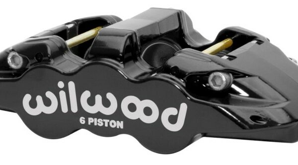 Wilwood Caliper - Aero6-DS Forged Six-Piston Caliper - 6.52in Piston 1.25in Rotor - Black