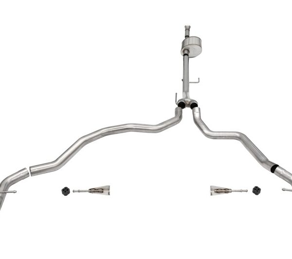 Corsa 2021-2024 Ford F-150 Regular Cab/ 8in Bed 5.0L V8 Xtreme Cat-Back Dual Rear Exit-Polished