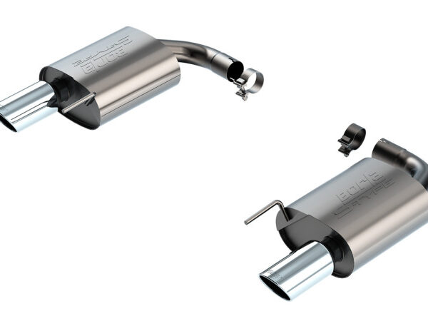 Borla 2024-2025 Ford Mustang Eco Boost 2.3L S-Type Axle Back Exhaust w/ Chrome Tips