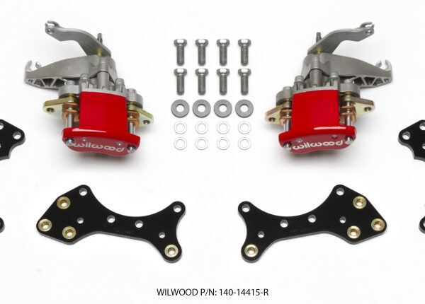Wilwood P/S Retrofit Kit w/MC4 P-Brake Forged Dynalite Pro Street 12.19in Rear Kits