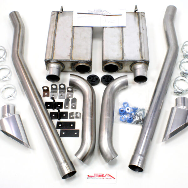 JBA 65-70 Ford Mustang 260-428 409SS Eleanor Style Dual Side Header Back Exhaust