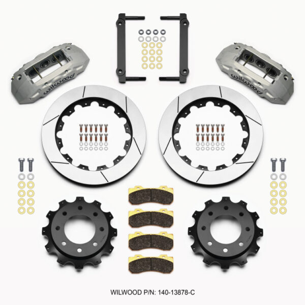 Wilwood TX6R Rear Kit 16.00in Clear Ano 1999-2010 GM H2 / 2500 4.63 Cntr