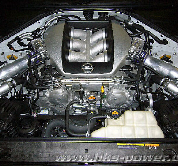 HKS 09-10 GT-R R35 SSQV4 BOV Kit Includes 2 SSQV & Polished Aluminum Pipes