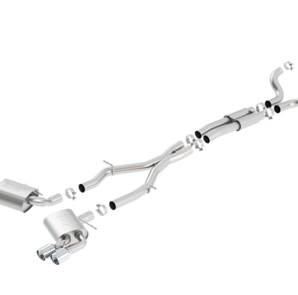 Borla 16-17 Camaro SS 6.2L Dual Tip Dual Split Rear Exit Dual Mode Catback Exhaust (NPP)