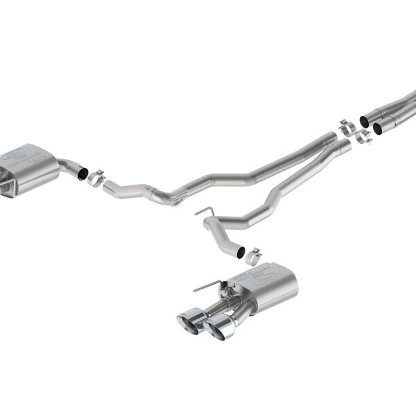 Ford Racing 2024 Mustang 5.0L Sport Cat-Back Exhaust W/Valance - Chrome Tips
