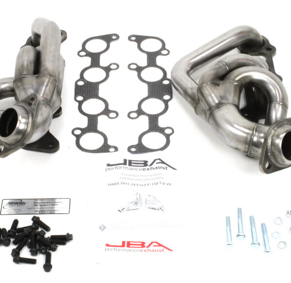 JBA 11-14 Ford F-150 5.0L Coyote 1-5/8in Primary Raw 409SS Cat4Ward Header