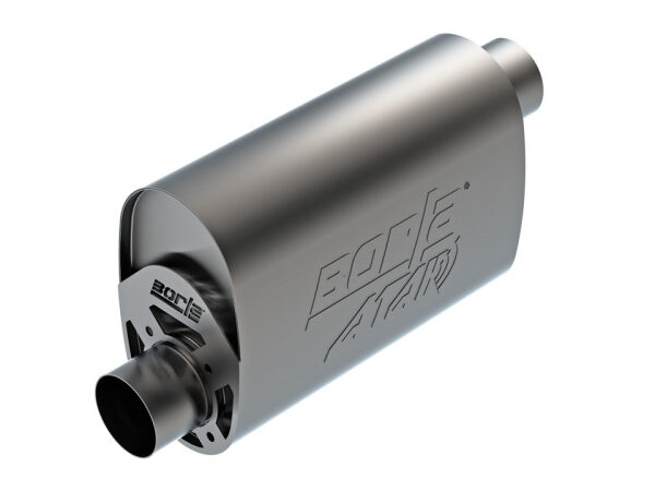Borla CrateMuffler LS3 3in Offset In/Offset Out 14in x 4.35in x 9.10in Oval Muffler ATAK