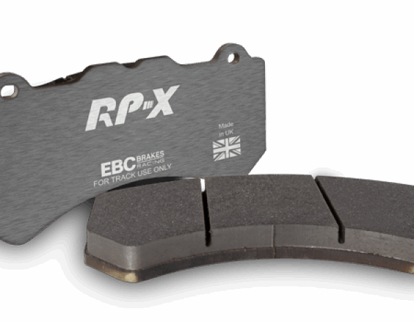 EBC Racing 2020+ Toyota GR Supra 2.0T/3.0T (w/13.6in Rear Rotor) RP-X Race Rear Brake Pads