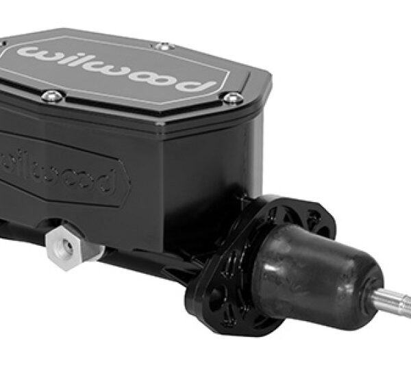 Wilwood Corvette C2 Compact Tandem Master Cylinder - 7/8in Bore Black
