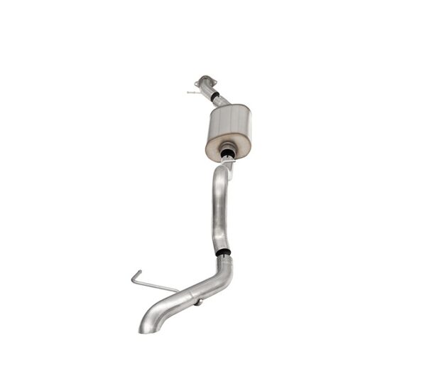 Corsa 2021-2024 Ford Bronco 2.3L 2-Door 2.75in Cat-Back Single Side Exhaust w/ Turndown ExhaustTip