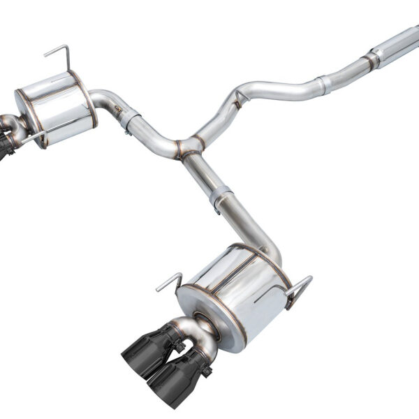 AWE Tuning 2022+ VB Subaru WRX Touring Edition Exhaust - Diamond Black Tips