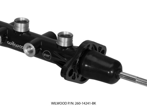 Wilwood Tandem Remote Master Cylinder - 7/8in Bore Black