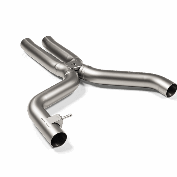 Akrapovic 2021+ BMW G87 M2, G80 M3 & G82 M4 Evolution Short Link pipe w/o Resonator  (Titanium)
