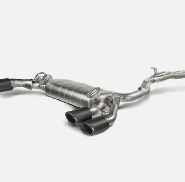 Akrapovic 2022 Cupra Formentor VZ5 Evolution Line Cat Back (Titanium) w/ Carbon Tips