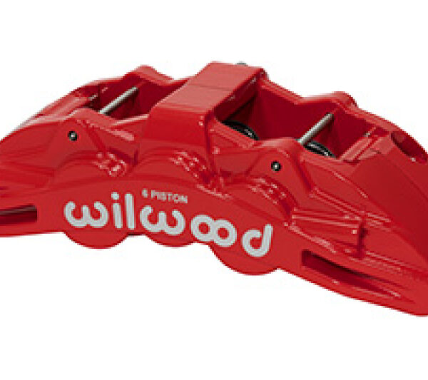 Wilwood Caliper Red SX6R 5.40in Piston 1.25in Disc