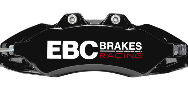 EBC Racing 17-21 Honda Civic Type-R (FK8) Black Apollo-6 Calipers 380mm Rotors Front Big Brake Kit