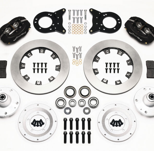 Wilwood Forged Dynalite Front Kit 12.19in 1965-1969 Mustang Disc & Drum Spindle