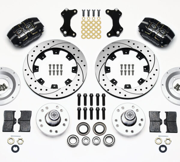 Wilwood Dynapro Dust-Boot Front Kit 12.19in Drilled WWE ProSpindle