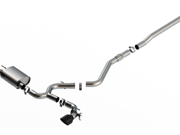 Borla 22-23 Hyundai Kona N 2.0L 4 CYL. Turbo AT/MT ATAK Catback Exhaust Black Chrome