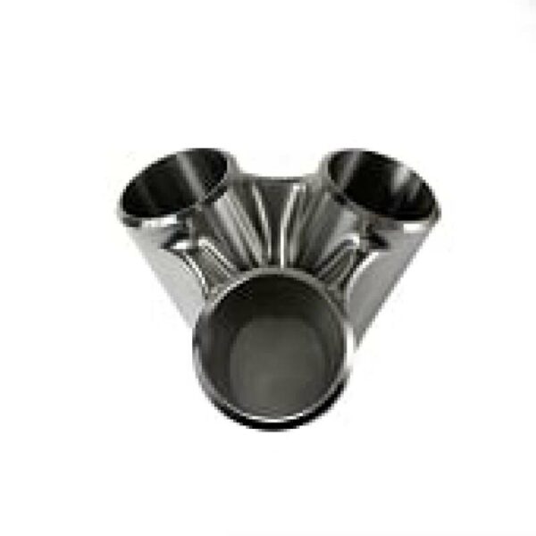 Ticon Industries Sequence Billet 3-to-1 SS304 Collector 1-1/4in Pipe/2in SCH10 Outlet No WG