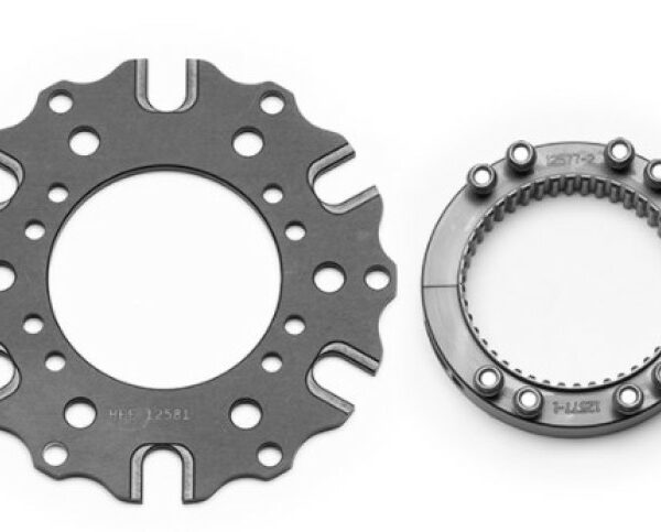 Wilwood Hub Kit-Splined Sprint Axle Clamp-Dynamic 6 x 5.50 BC w/ T-Nuts (GEN II)