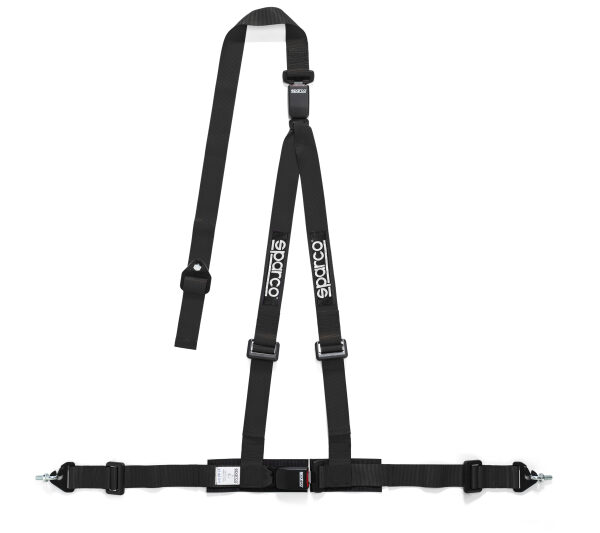 Sparco Belt 2 Inch Black 3Pt Dbl Rel