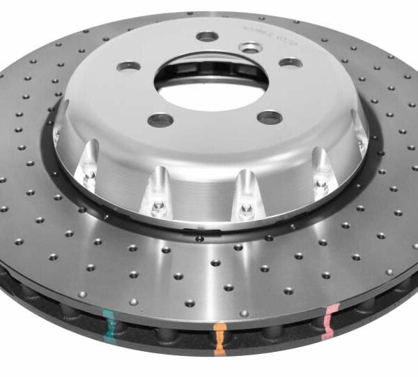 DBA 18-20 BMW M240i xDrive M Perf (w/370mm Front Rotor) Front 5000 Series Drilled Rotor w/Silver Hat