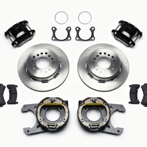 Wilwood D154 P/S Park Brake Kit Big Ford 2.36in Offset