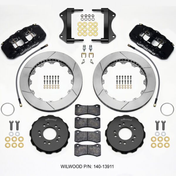 Wilwood AERO6 Front Hat Kit 15.00 2014-up Corvette C7 w/Lines