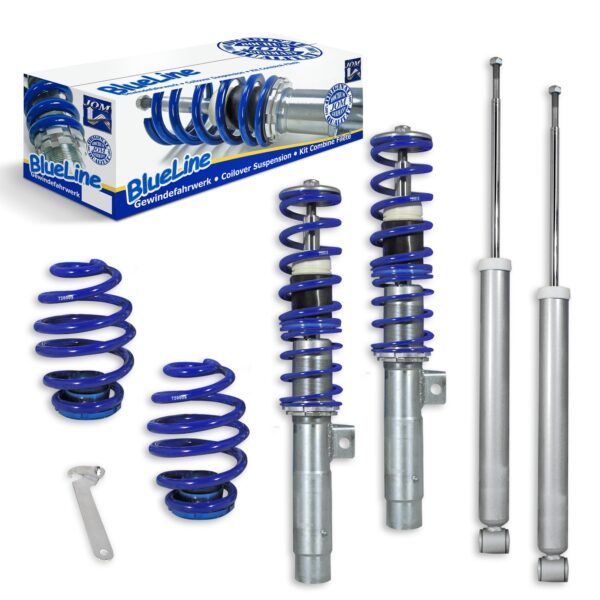 JOM Blueline Coilovers - BMW E46 RWD 323i 325i 328i 330i - Convertible / Coupe / Sedan