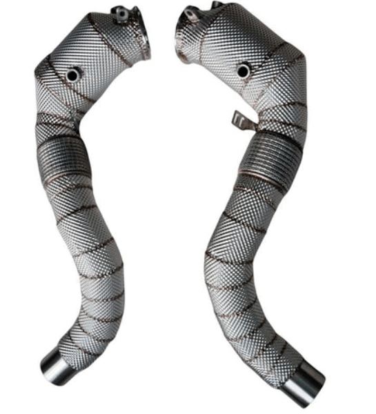 Untd. Performance Catless W/ Shield Downpipe - BMW M850I G14 G15 G16 X5M X5 G05 G30 M550I N63R