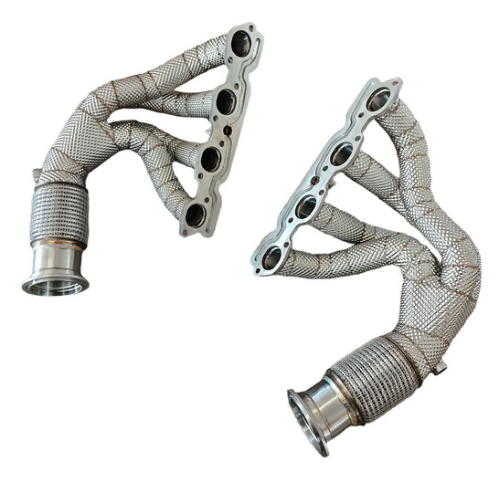 Untd. Performance Racing Headers W/ Heat Shield - Ferrari 458 Italia V8