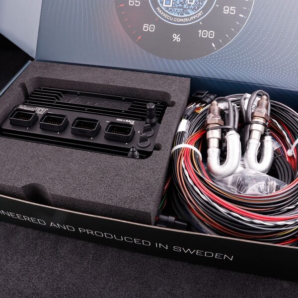 MaxxECU GEN2 RACE, with Dual LSU 5.2, flying lead install kit 2428