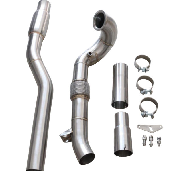 Untd. Performance 3.5" Catted Downpipe - Audi A3/S3 8V 2.0T - VW Golf R Mk7